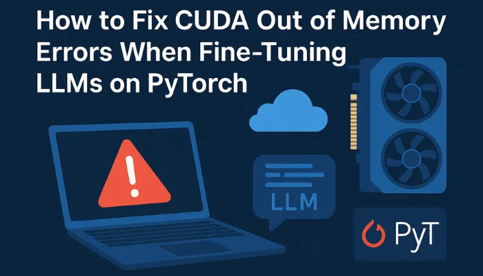 How to Fix CUDA Out of Memory Errors When Fine-Tuning LLMs on PyTorch